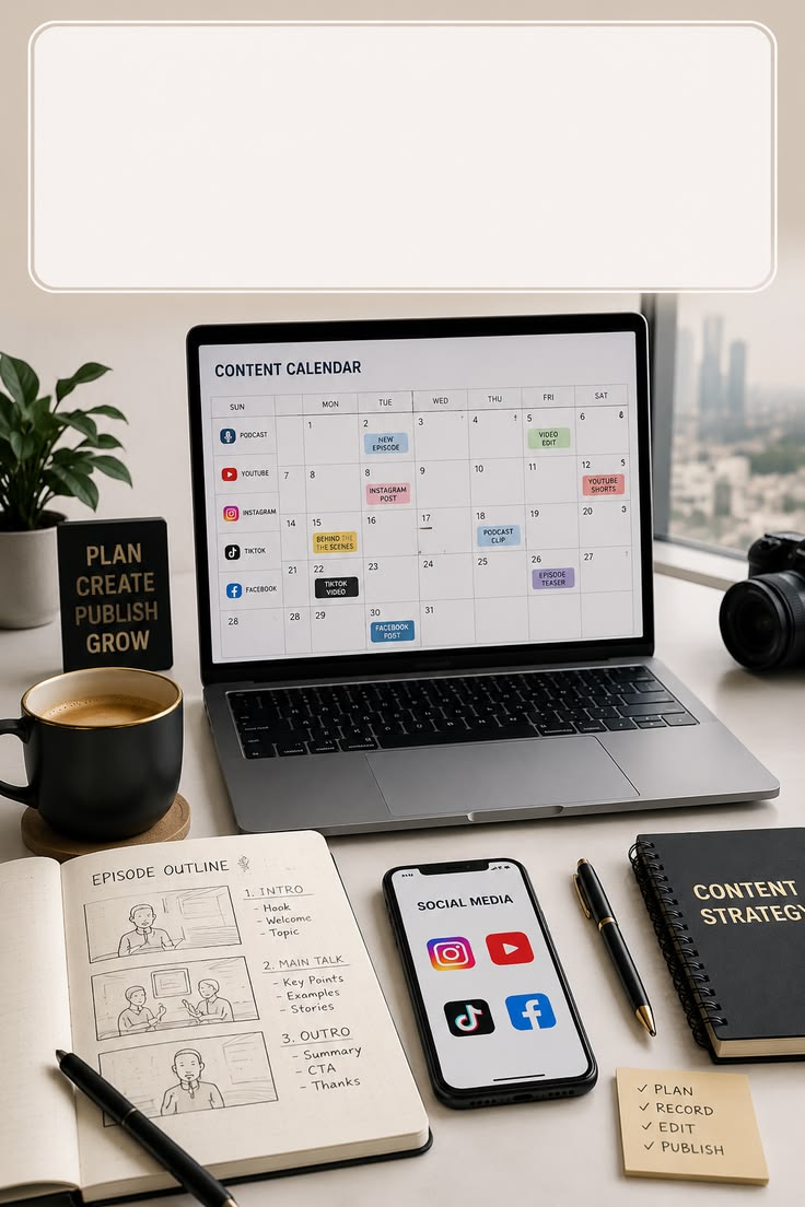 3. Content Calendar & Publishing