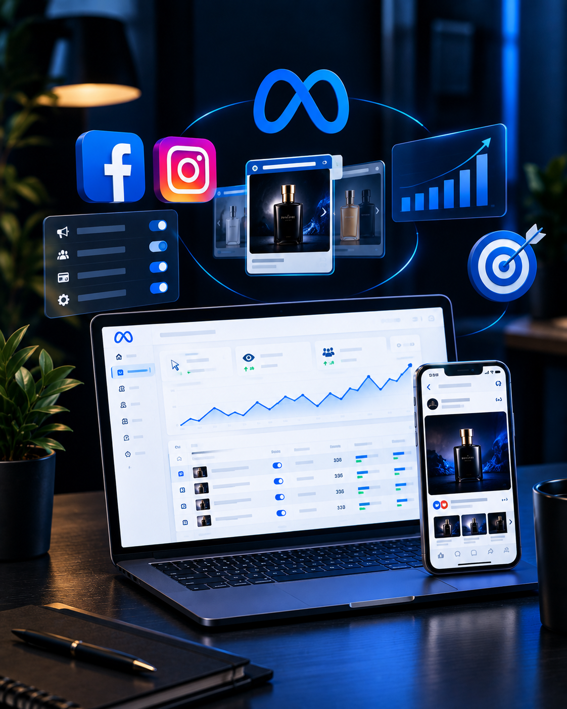 1. Meta Ads Strategy & Campaign Management